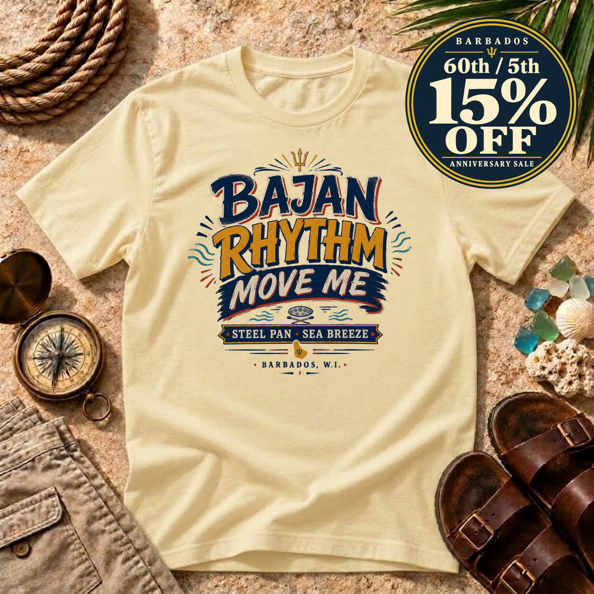 Bajan Rhythm Move Me T-Shirt