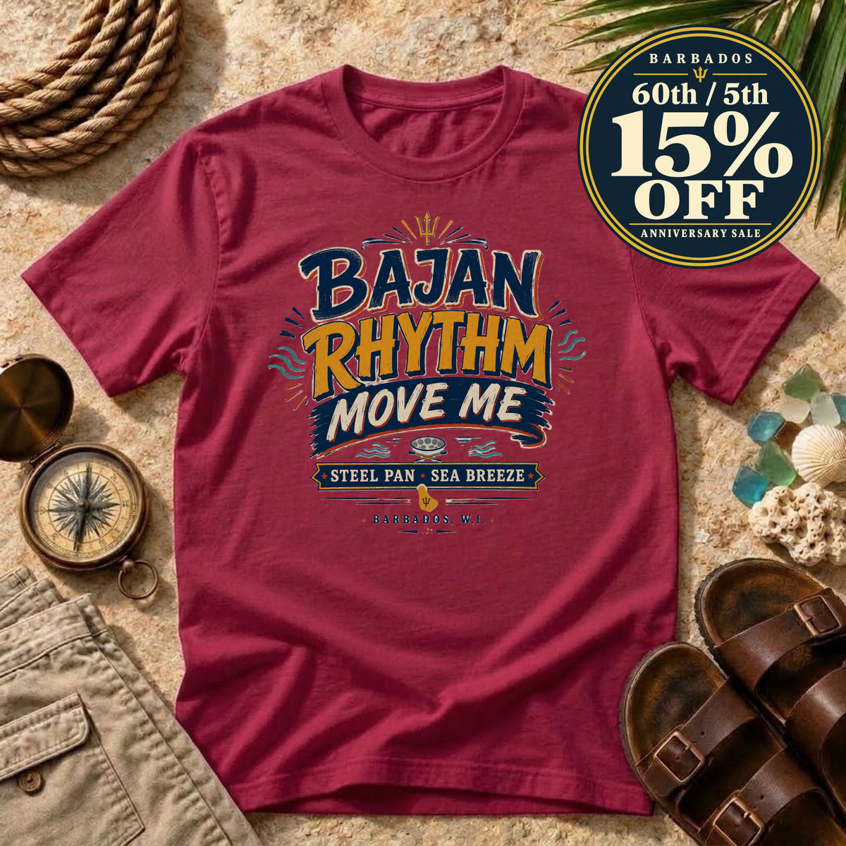 Bajan Rhythm Move Me T-Shirt