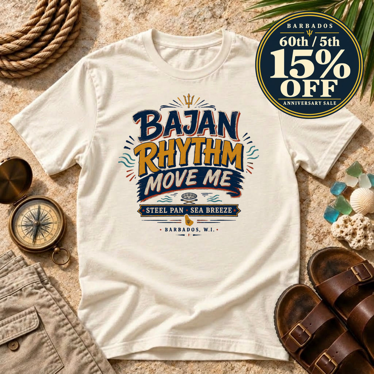 Bajan Rhythm Move Me T-Shirt
