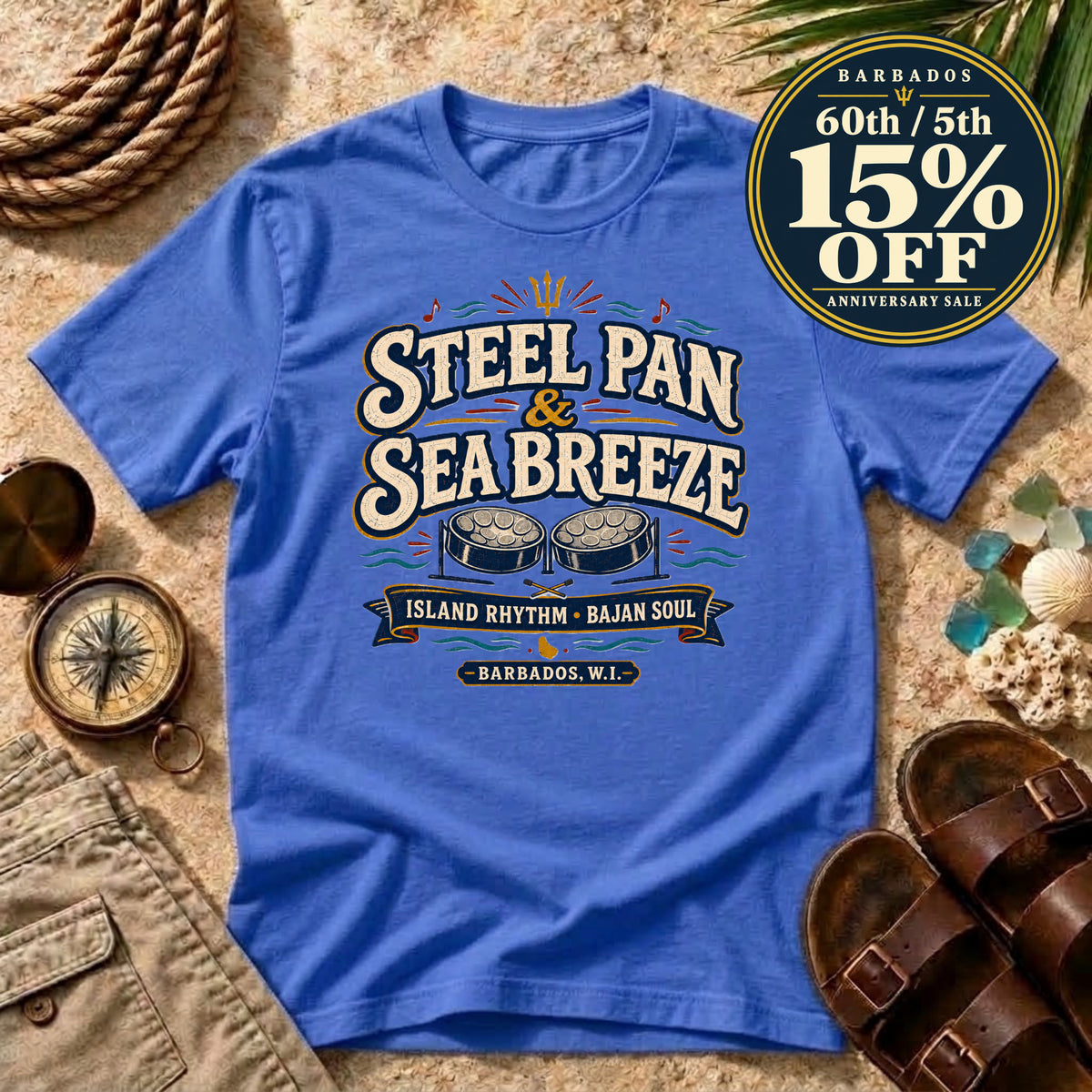 Steel Pan & Sea Breeze T-Shirt